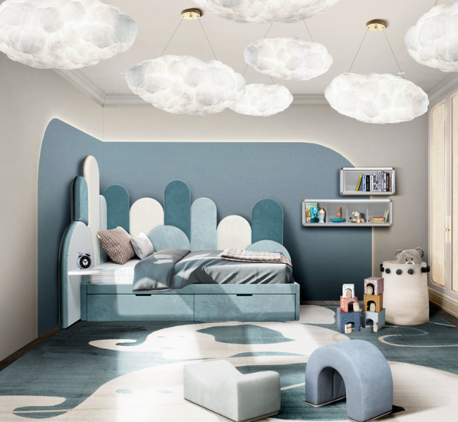 Enchanting Kids' Room Designs: A Blue Space for Every Boy's Imagination