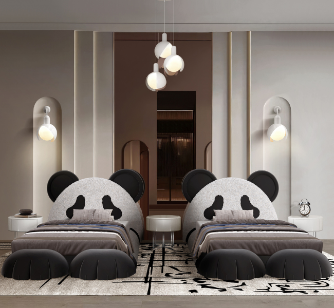 Enchanting Twin Bedrooms: A Fusion of Whimsy and Comfort