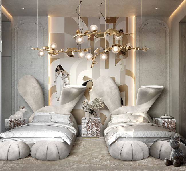 Enchanting Twin Bedrooms: A Fusion of Whimsy and Comfort