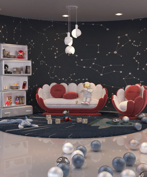 EXPLORING THE UNIVERSE: THE ASTRONAUT-INSPIRED KIDS PLAY AREA!