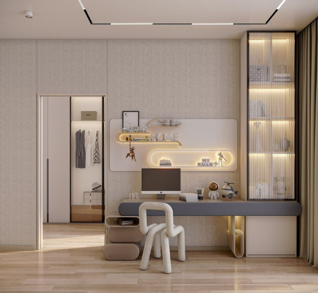 How to Design a Gender-Neutral Kids' Room with Light Blue Touches