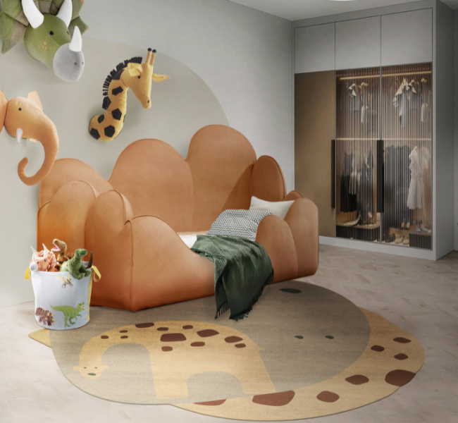 Jurassic Dreams: Kids' Bedrooms with Dino Bed