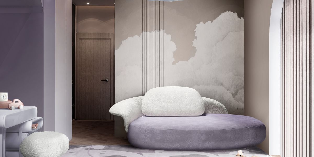 Lilac Loveliness: Creating Magic in a Girl's Purple Space"