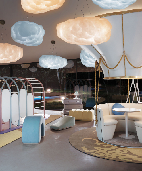 Living Room For Kids Under A Sky Full of Magical Clouds