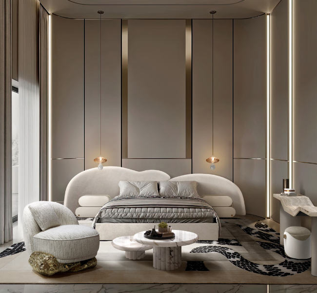 Luxurious Bedroom Design Trends for 2024: The Fusion of Comfort and Neutral Aesthetics