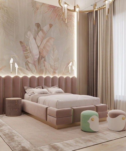 Luxury Girls Room Design