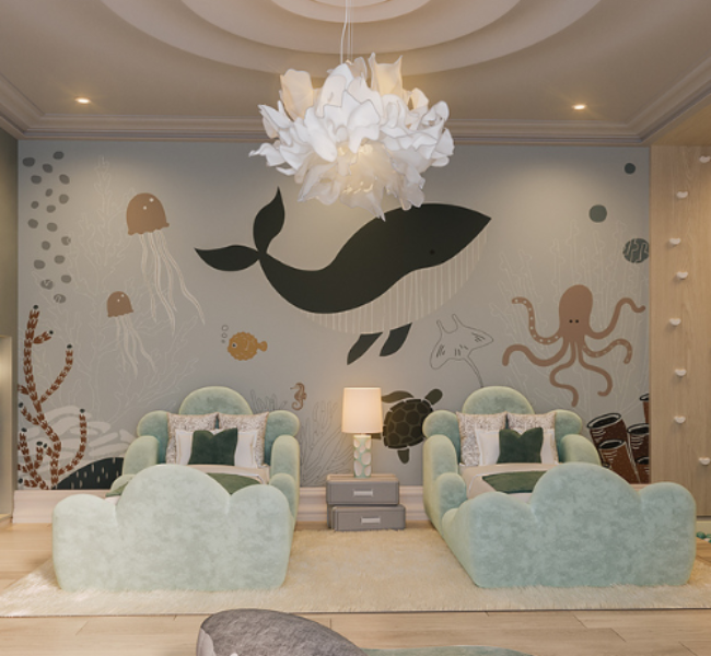 Luxury Twin Kids' Bedrooms