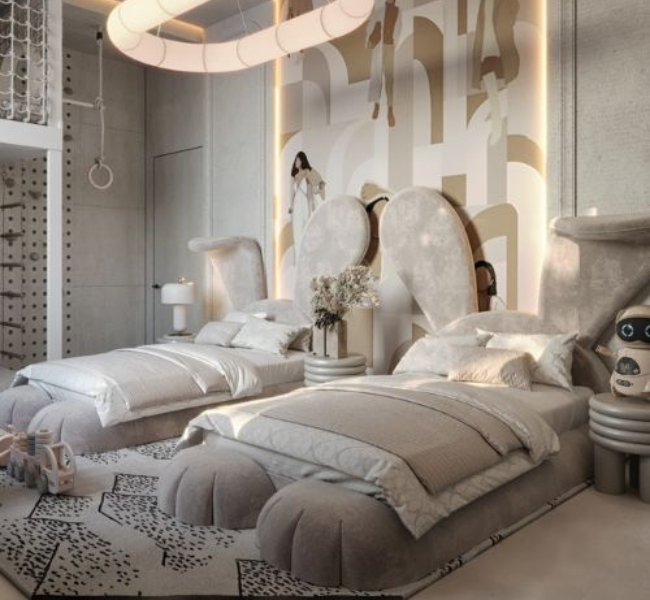 Luxury Twin Kids' Bedrooms