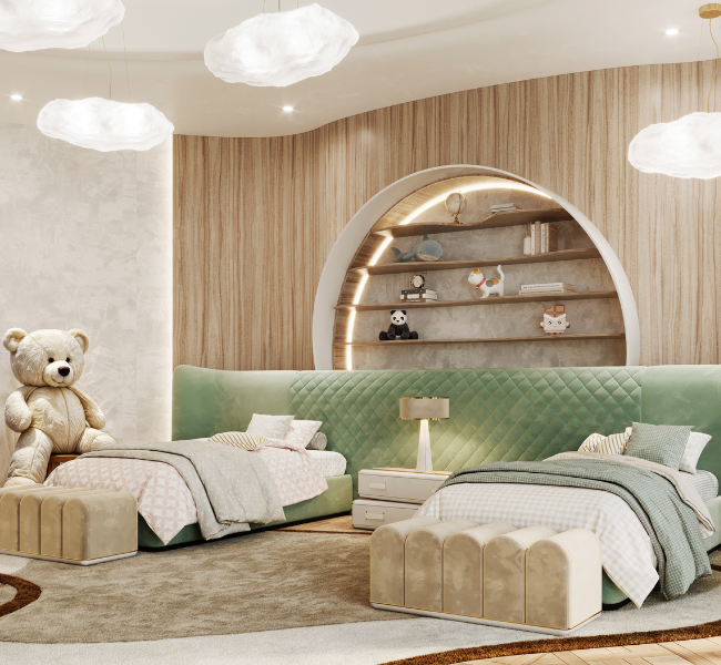 Magical Kids' Room in Calabasas Villa: A Dreamy Haven