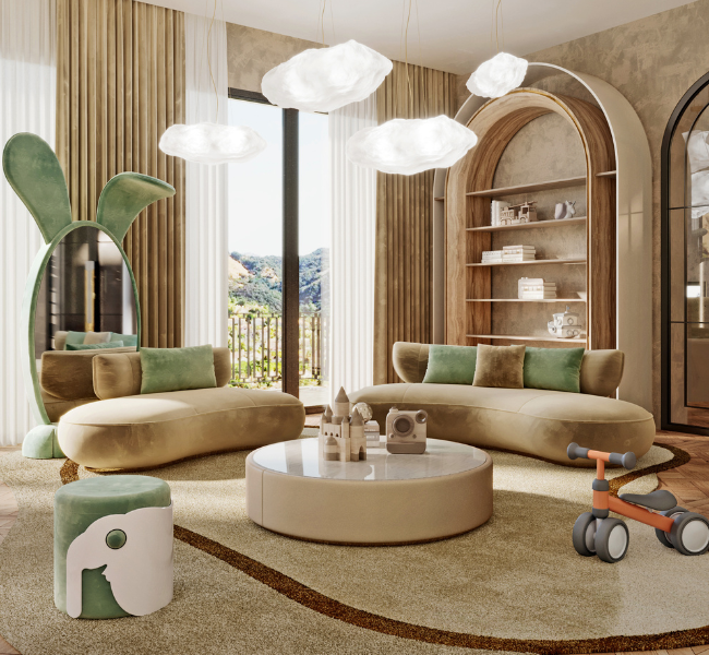 Magical Kids' Room in Calabasas Villa: A Dreamy Haven