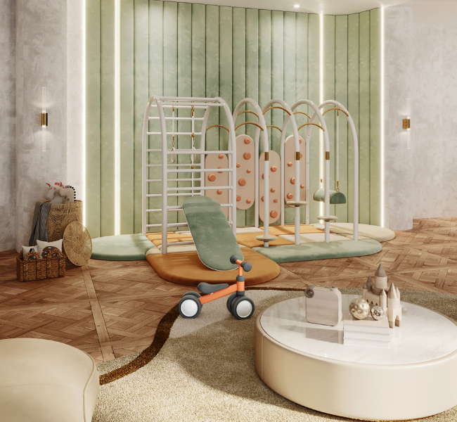 Magical Kids' Room in Calabasas Villa: A Dreamy Haven