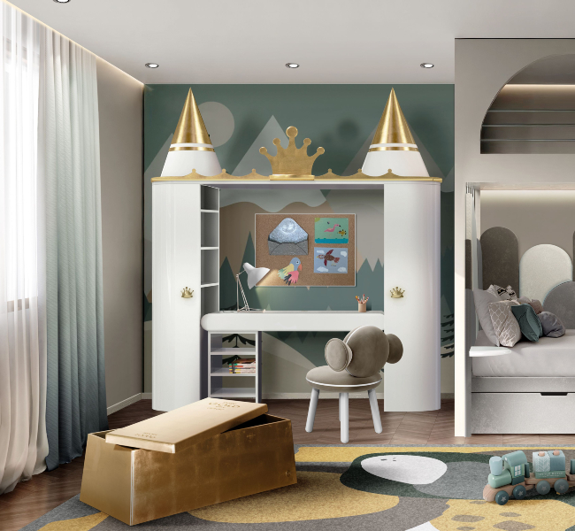 Magical Kingdom: Decorate Your Kids' Bedroom Like Royalty