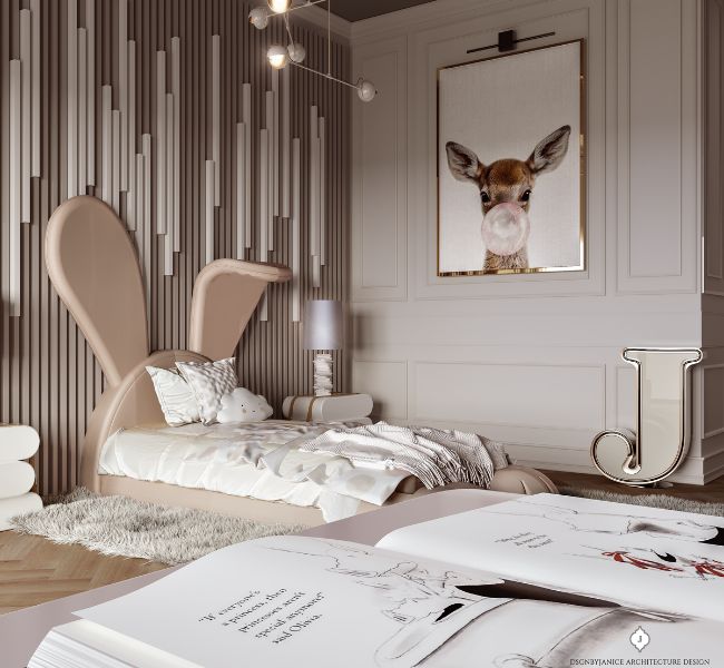 Neutral Girly Bedroom