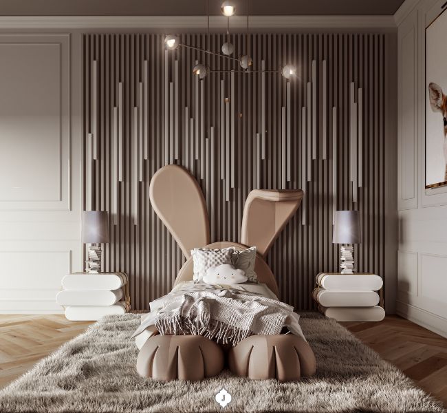 Neutral Girly Bedroom