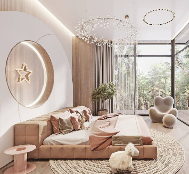 Pink and Whimsical: A Dreamy Sanctuary for Girls