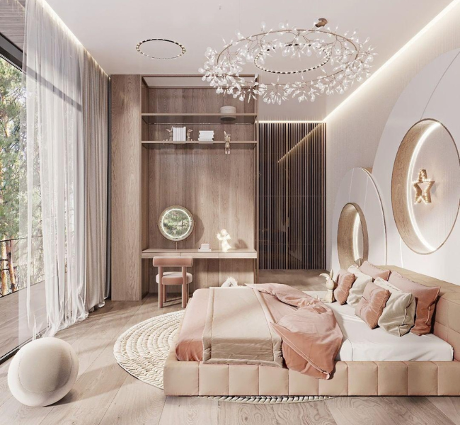 Pink and Whimsical: A Dreamy Sanctuary for Girls