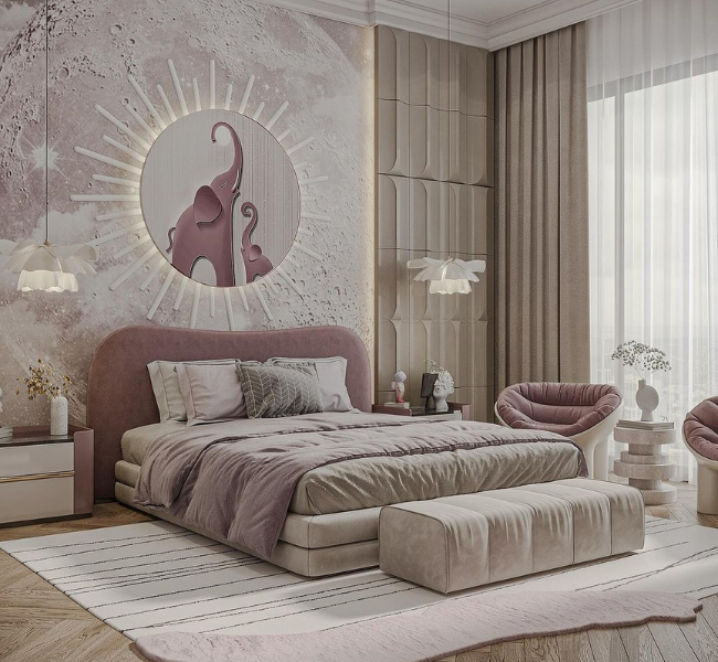 Pink Oasis: Creating a Girls' Bedroom in Morocco