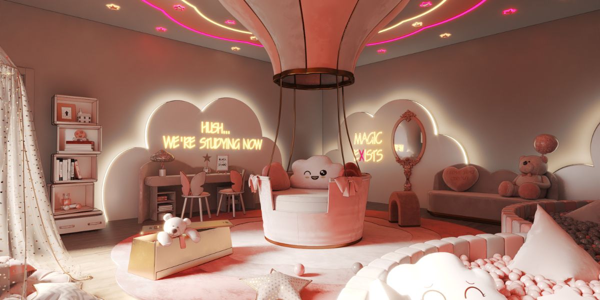 Pink Playtime Paradise: A Delightful Fusion of Fun and Learning For Little Girls