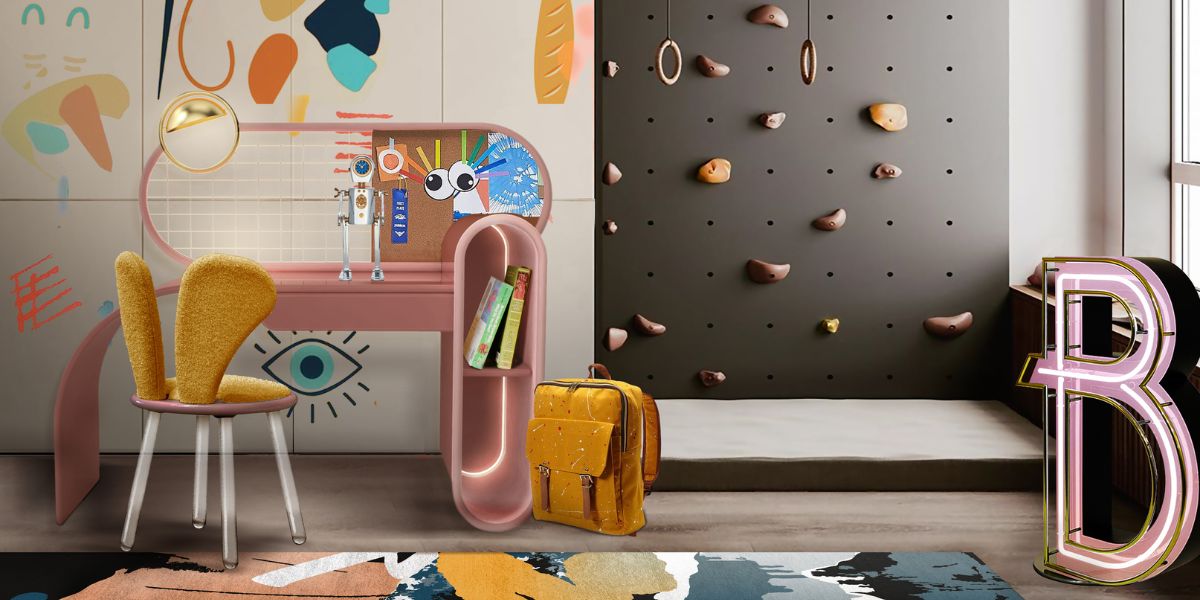 Princess Palette: A Magical Pink and Yellow Study Area for Little Girls
