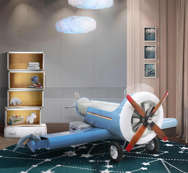 Sky One Plane Bed: The Perfect Addition for Your Kid's Bedroom