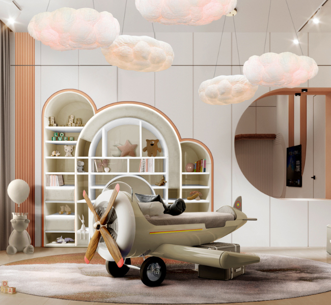 Soaring Dreams: Designing the Ultimate Airplane-Themed Bedroom