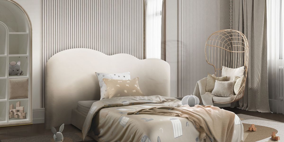 Soft and Subtle: Beige Shades Transforming Kids' Bedrooms into Havens