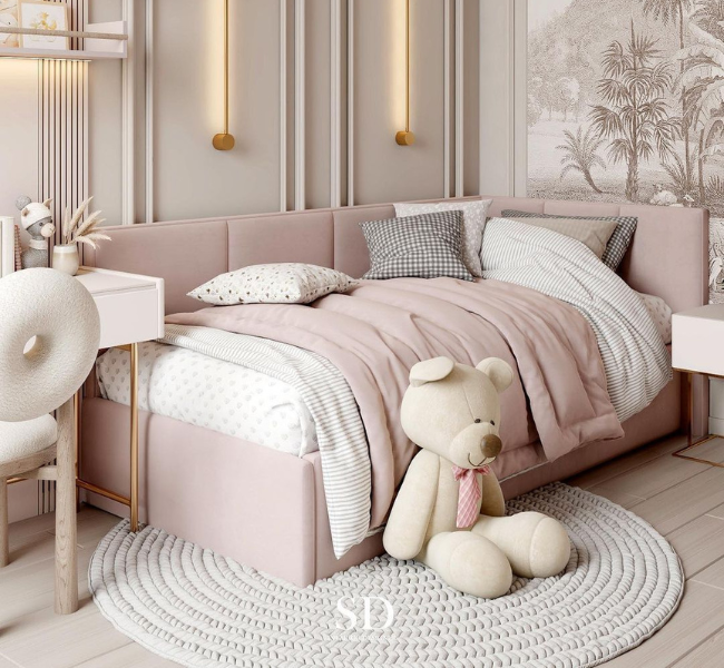 Soft and Sweet: Designing a Dreamy Light Pink Bedroom for Girls