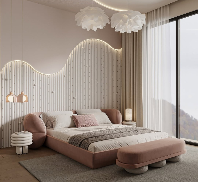 Soft Elegance: A Dreamy Pink Nursery for Growing Moments