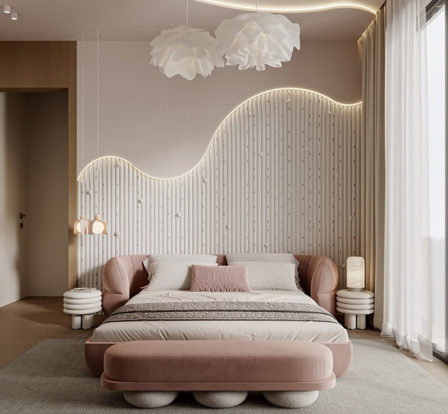 Soft Elegance: A Dreamy Pink Nursery for Growing Moments