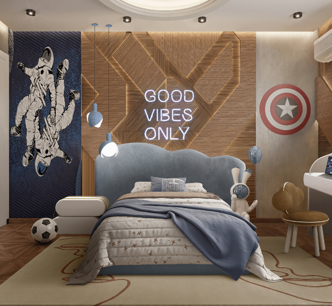 Stylish and Functional Boys' Room Design