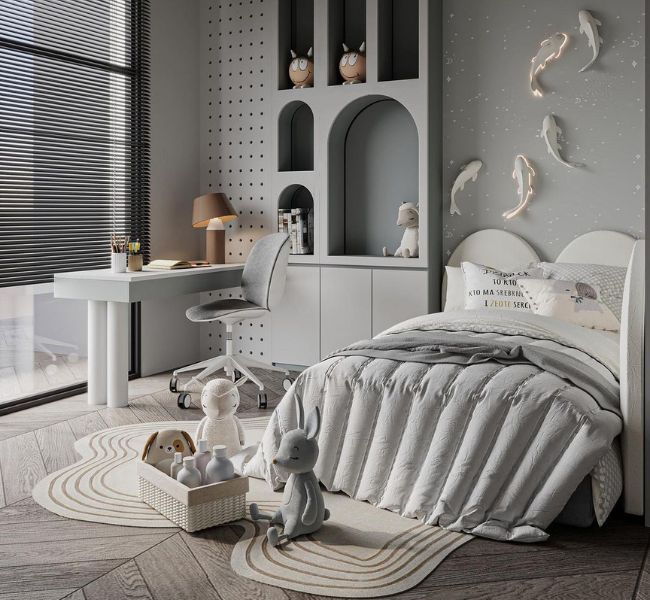 The Allure of Neutral Designs in Kids' Bedrooms