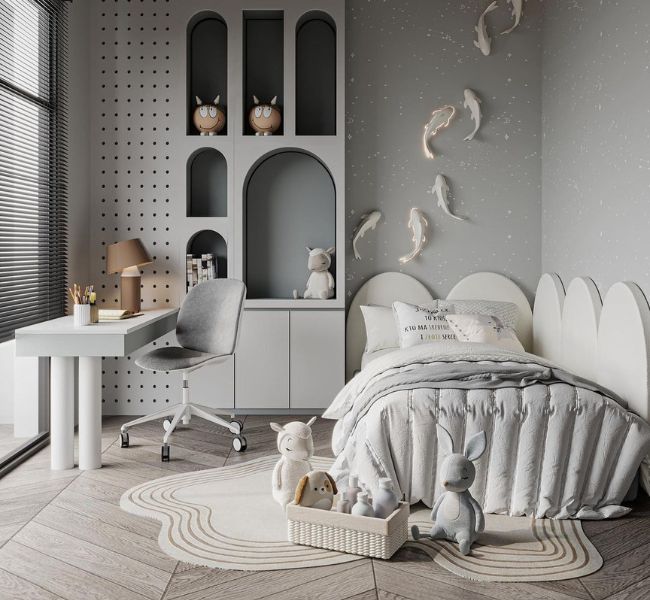 The Allure of Neutral Designs in Kids' Bedrooms