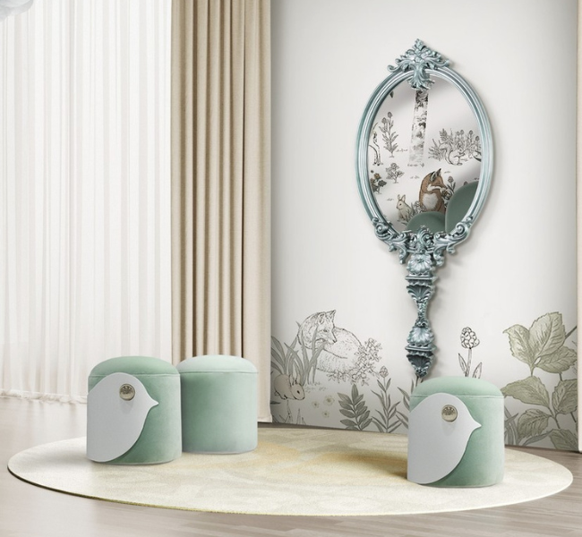 Transform Your Child's Room with the Whimsical Bird Stool