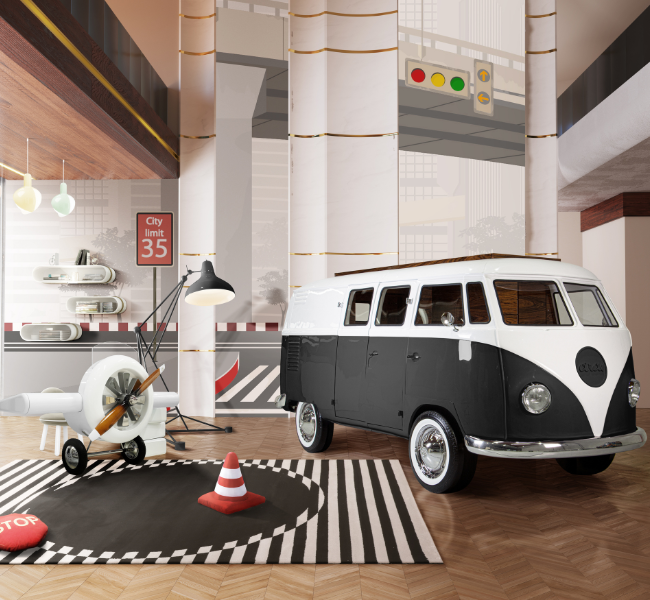 Transform Your Child's Space with the Magical Bun Van Bed