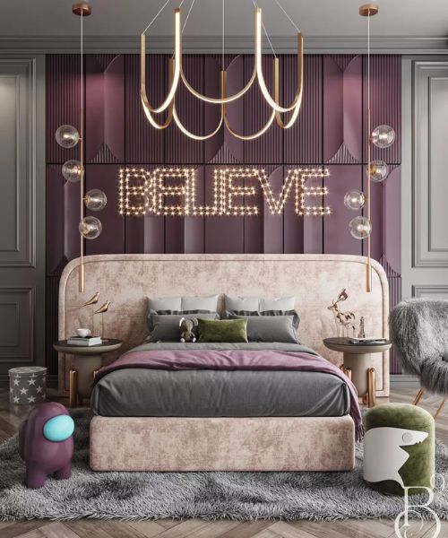Unveiling the Allure of a Purple-Themed Kid's Bedroom