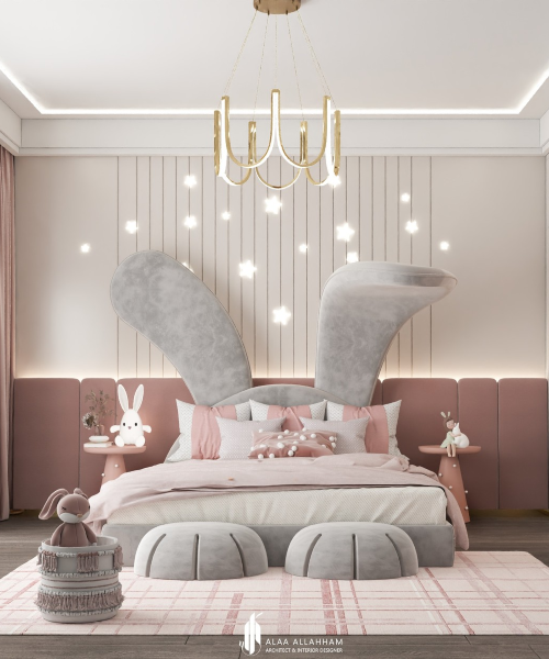 Unveiling The Enchanting Girls' Bedroom With The Mr. Bunny Bed