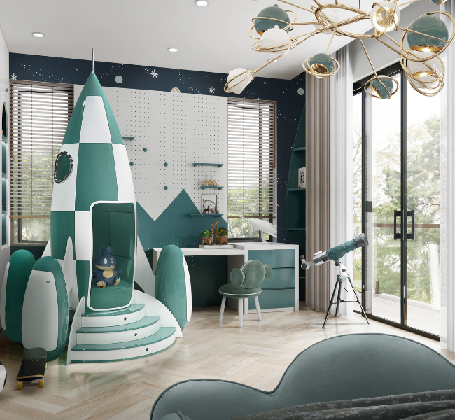 Where Imagination Takes Off: The Perfect Study Area for Children