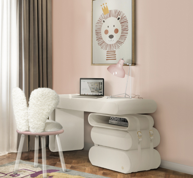 Whimsical and Functional: Study Area Designs for Little Girls