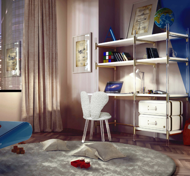 Whimsical and Functional: Study Area Designs for Little Girls