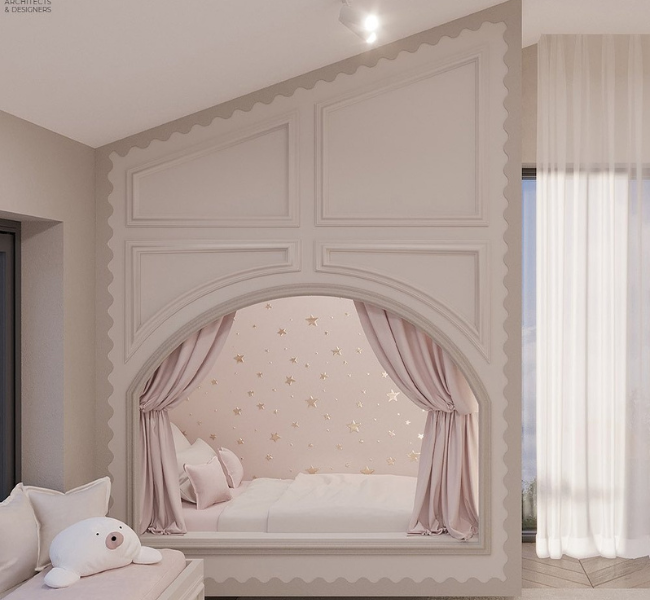 Whimsical Children's Bedroom & Playground: A Dreamy Escape