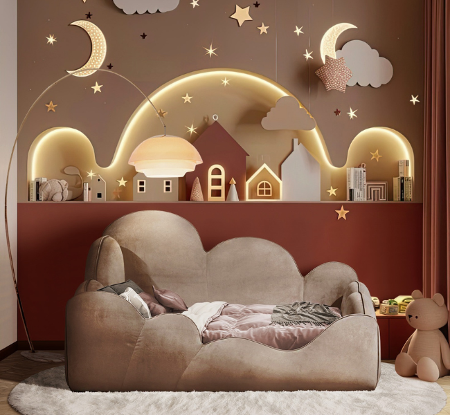 Whimsical Dreams: A Storybook-Inspired Children's Bedroom
