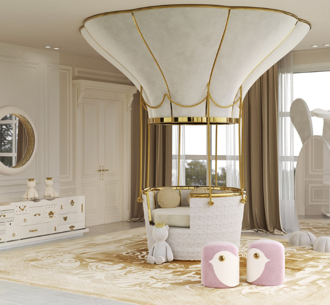 Whimsical Dreams: A Storybook-Inspired Children's Bedroom