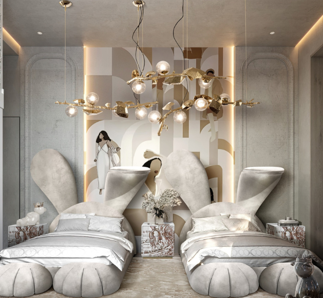 Whimsical Dreams: A Storybook-Inspired Children's Bedroom