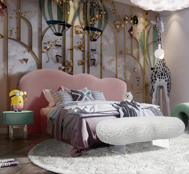 Whimsical Dreamscapes: Designing Enchanting Girl's Bedrooms