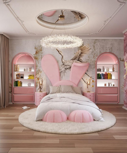 Whimsical Wonderland Wonders: A Wonderland-Inspired Kids Bedroom