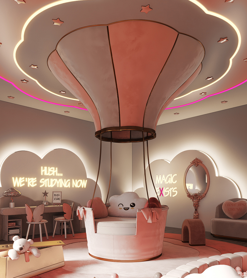 a room above the clouds Circu Magical Furniture