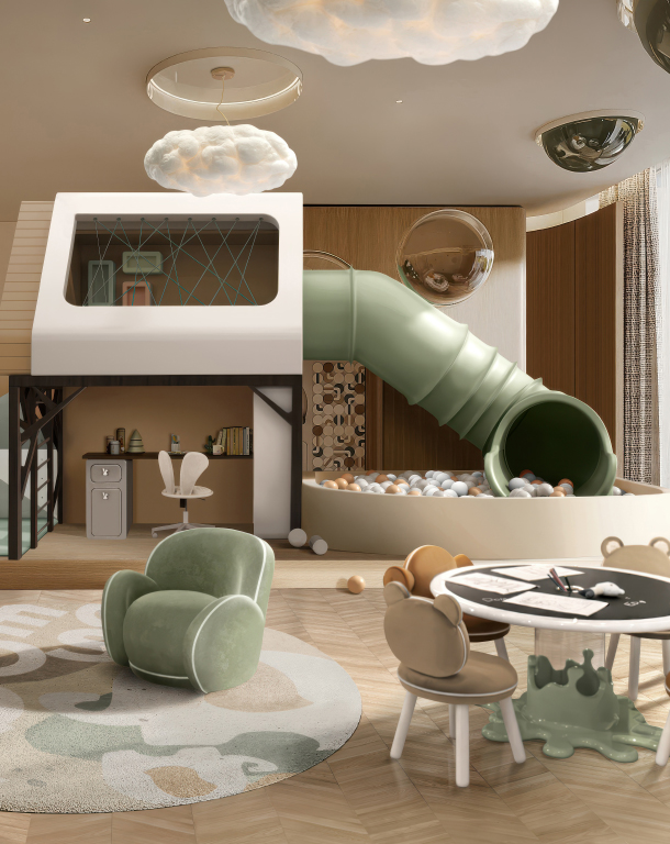A Nature-Inspired Playroom Adventure