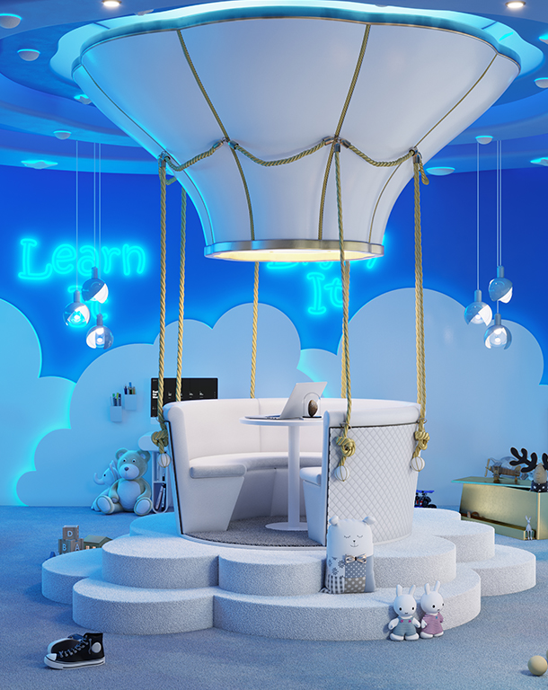INTO THE SKY ROOM