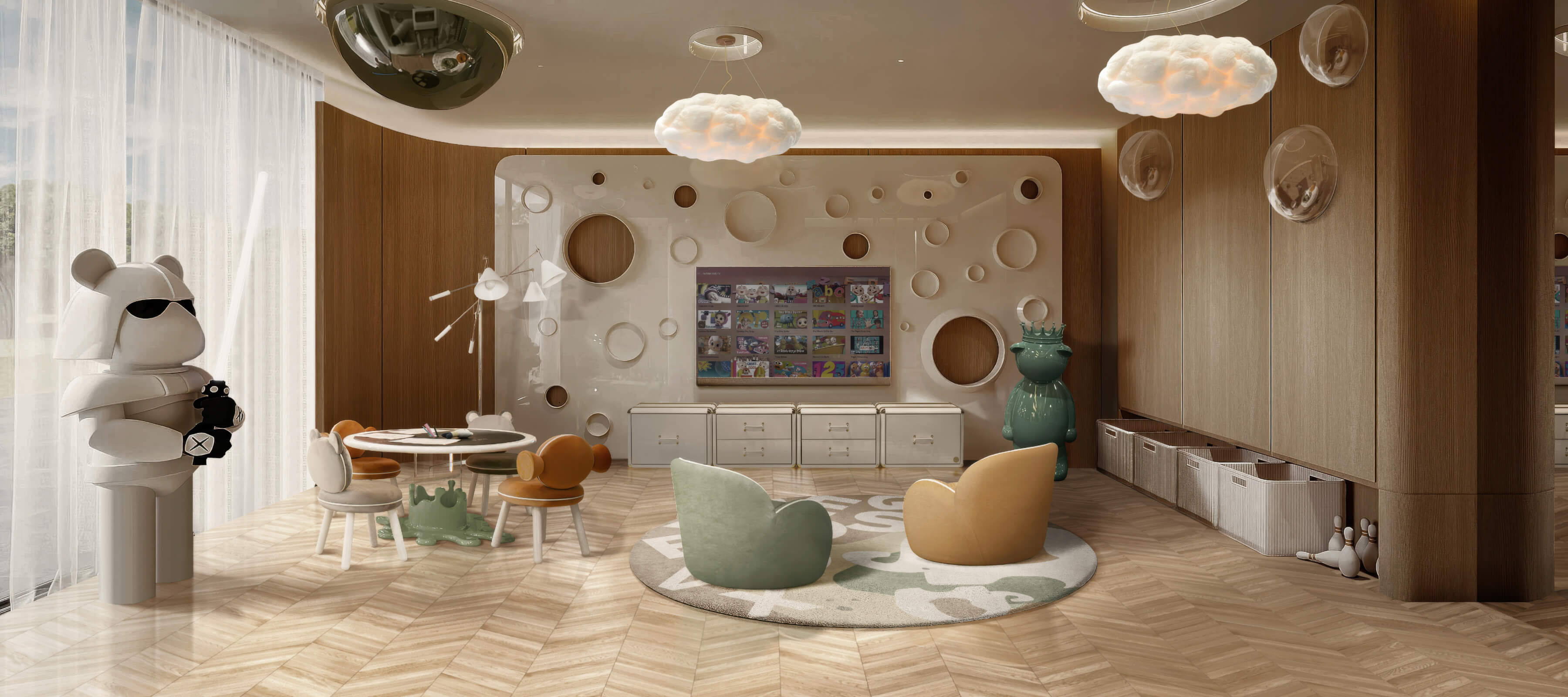 A Nature-Inspired Playroom Adventure
