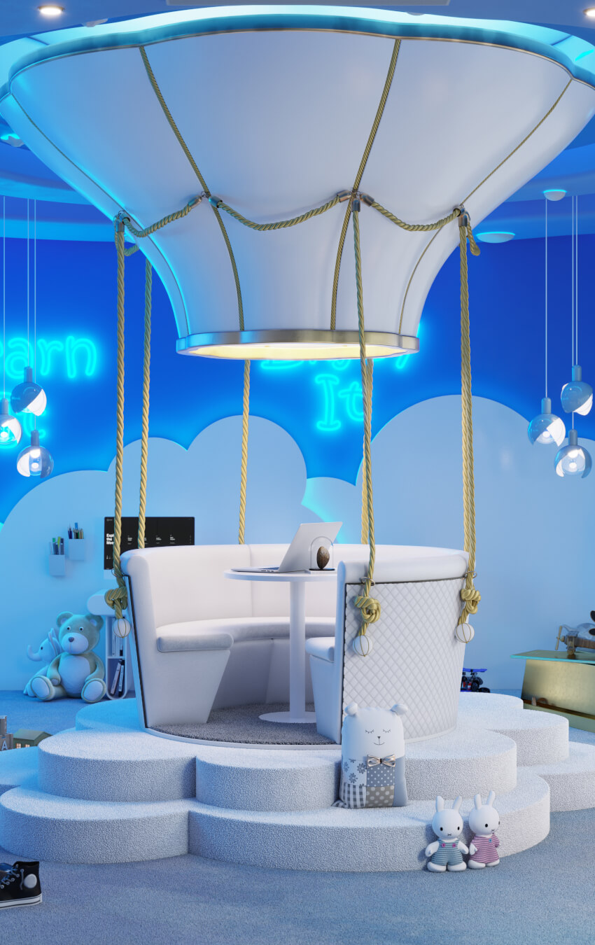 INTO THE SKY ROOM